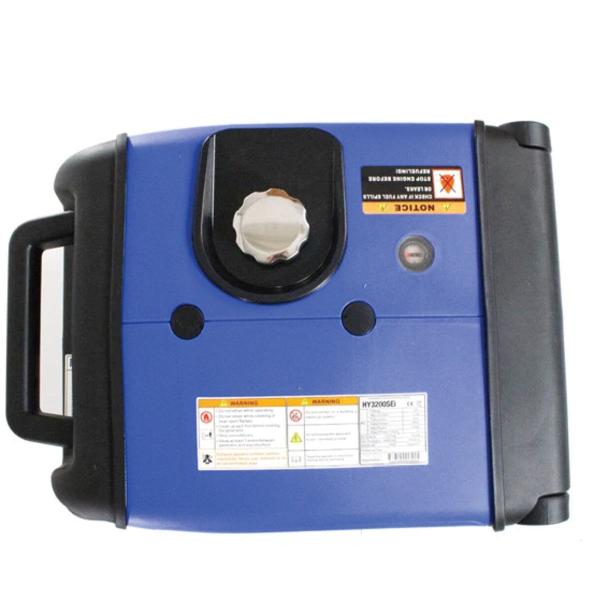 Hyundai 3200W Inverter Generator, Electric, Recoil and Key FOB Start 4 Stroke - SuperSaverAU - view 4
