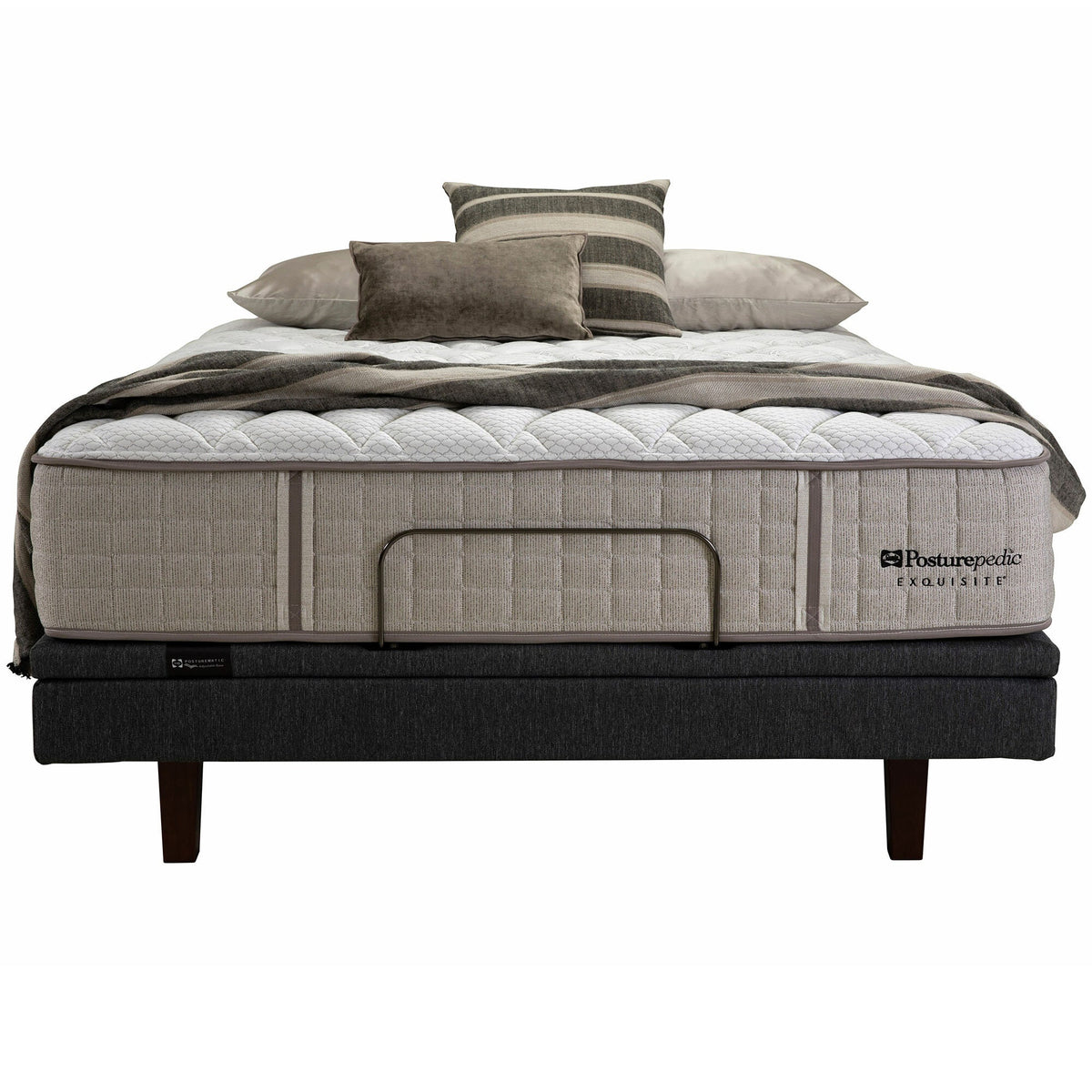 Sealy Posturepedic Sophia Flex firm double mattress - 3 Stage Titanium RestSUPPORT, wool blend - 735574