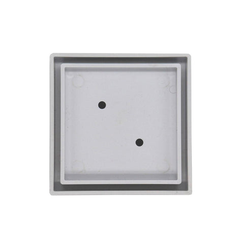 Grates 2 Go White UPVC Tile Insert Point Drain - 90mm Outlet - Removable Tray - SuperSaverAU - view 1
