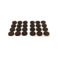 Surface Gard Round Felt Floor Protection 13mm Brown 24 Pack - Noise Reduction - SuperSaverAU - view 3