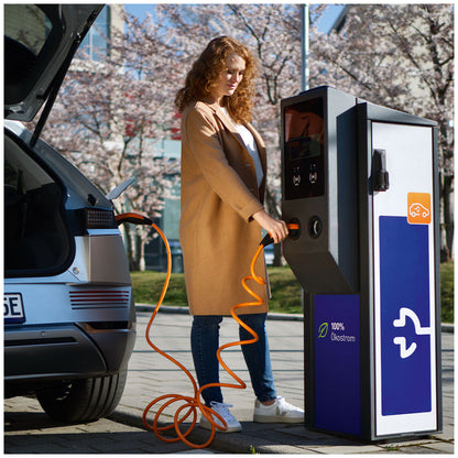 LAPP EV Helix Charge Cable Type 2 (11kW-3P-20A) Orange