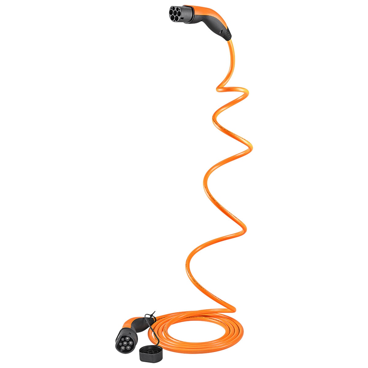 LAPP EV Helix Charge Cable Type 2 (22kW-3P-32A) 5M Orange - SuperSaverAU - view 6
