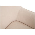 ONEX HuGo Boucle Upholstered Armchair Ivory - SuperSaverAU - view 6