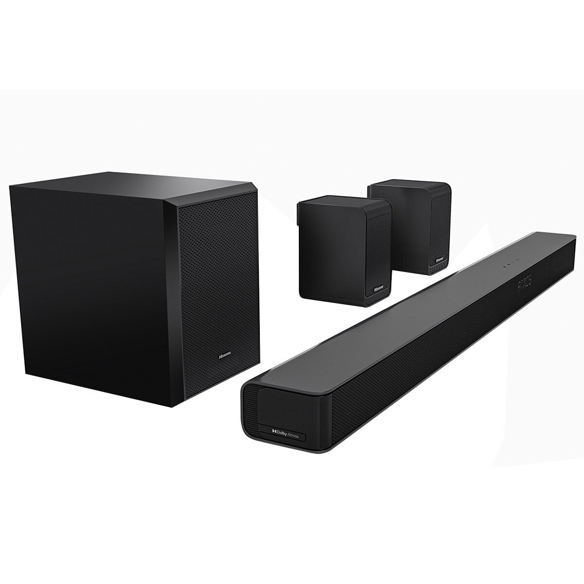 Hisense 5.1 Channel Dolby Atmos Soundbar With Wireless Subwoofer & Rear Speakers AX5100G - SuperSaverAU - view 2