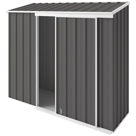 EasyShed Narrow Slider 2.25 x 0.78M Slate Grey - SuperSaverAU - view 1