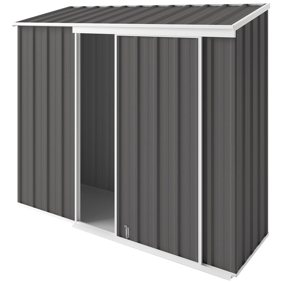 EasyShed Narrow Slider 2.25 x 0.78M Slate Grey - SuperSaverAU - view 1