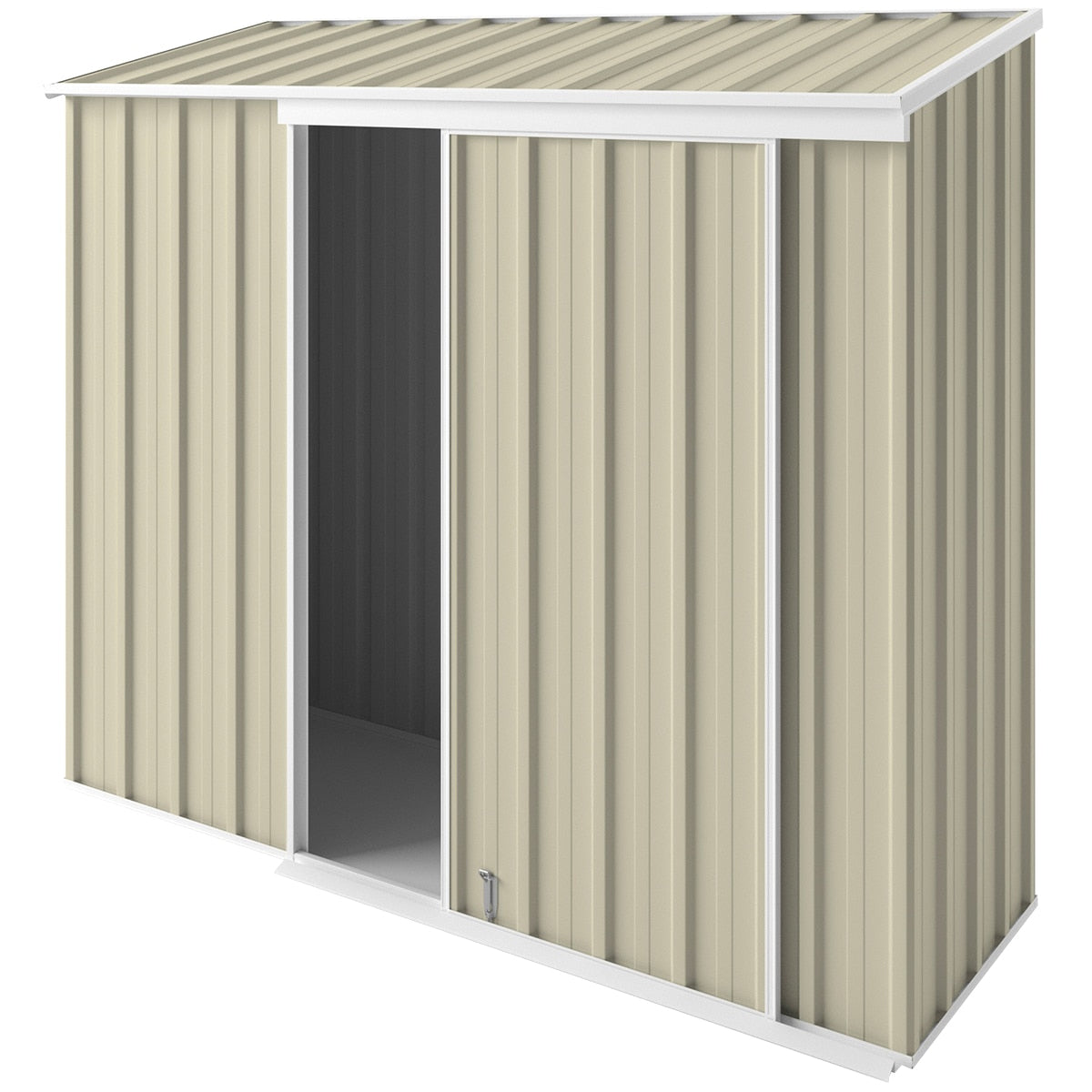 EasyShed Narrow Slider 2.25 x 0.78M Smooth Cream - SuperSaverAU - view 1