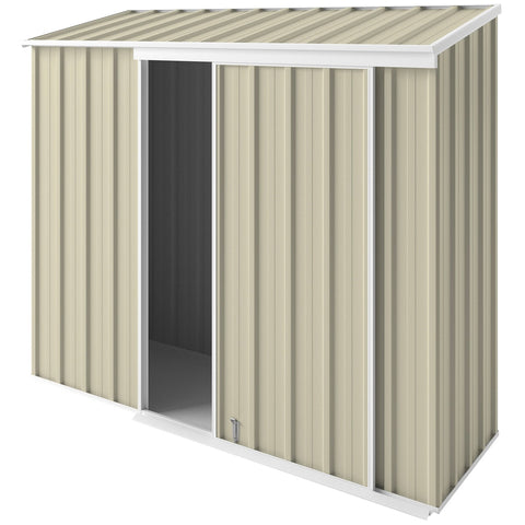 EasyShed Narrow Slider 2.25 x 0.78M Smooth Cream - SuperSaverAU - view 1