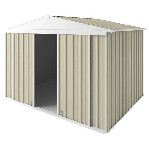 EasyShed Gable Slider 3 x 2.25M Smooth Cream - SuperSaverAU - view 1
