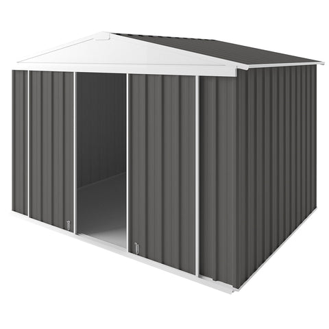 EasyShed Gable Slider 3 x 3M Slate Grey - SuperSaverAU - view 1