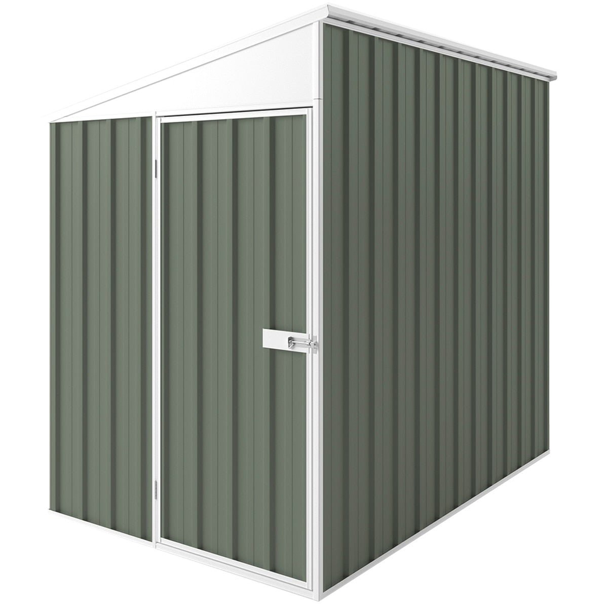 EasyShed Skillion Roof 1.5 x 2.25M Mist Green