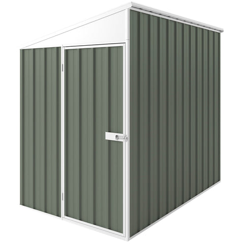 EasyShed Skillion Roof 1.5 x 2.25M Mist Green - SuperSaverAU - view 1