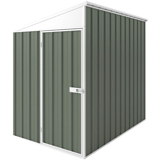 EasyShed Skillion Roof 1.5 x 2.25M Mist Green