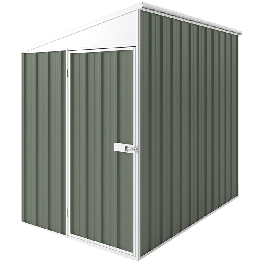 EasyShed Skillion Roof 1.5 x 2.25M Mist Green - SuperSaverAU - view 1