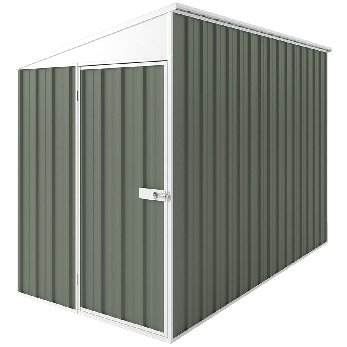 EasyShed Skillion Roof 1.5 x 3M Mist Green - SuperSaverAU - view 1