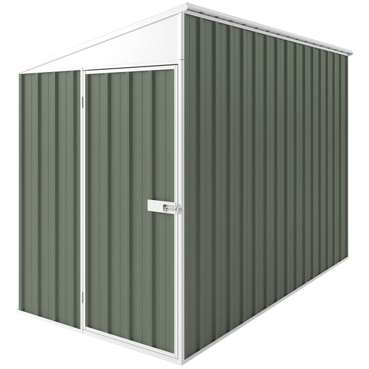 EasyShed Skillion Roof 1.5 x 3M Mist Green