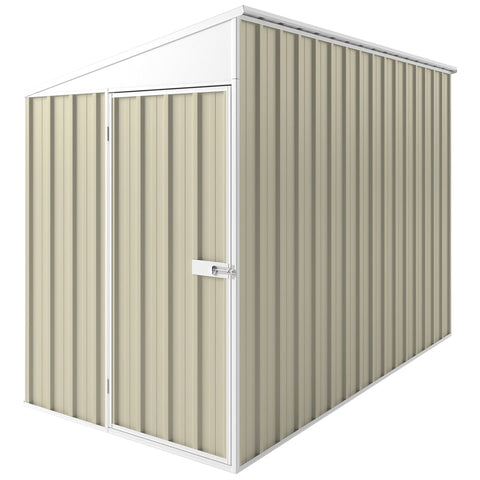 EasyShed Skillion Roof 1.5 x 3M Smooth Cream - SuperSaverAU - view 1