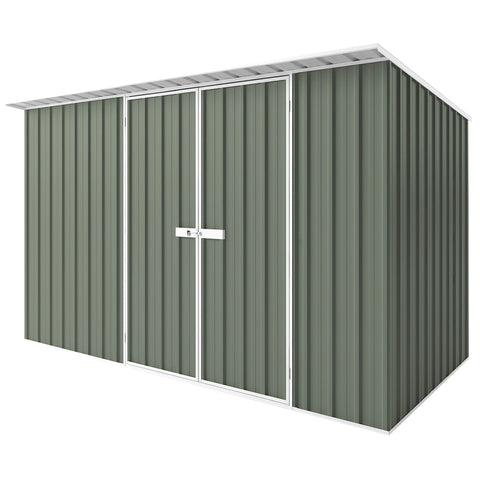 EasyShed Skillion Roof 3.75 x 1.9M Mist Green - SuperSaverAU - view 1
