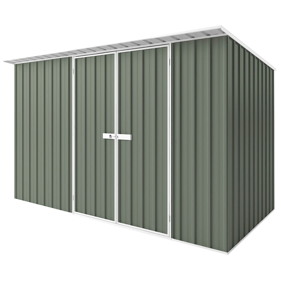 EasyShed Skillion Roof 3.75 x 1.9M Mist Green - SuperSaverAU - view 1