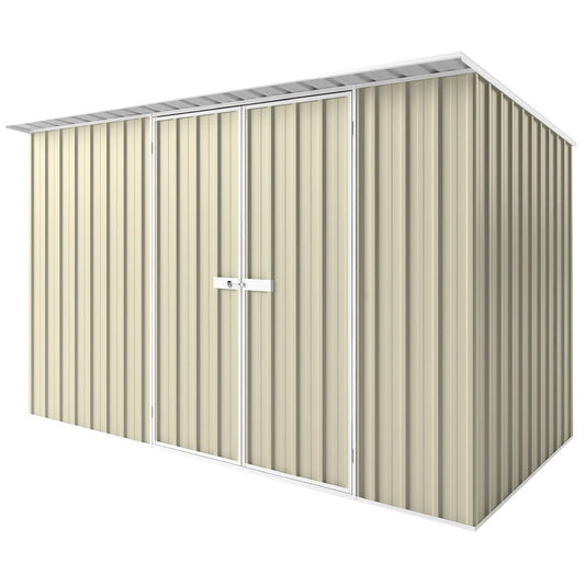 EasyShed Skillion Roof 3.75 x 1.9M Smooth Cream