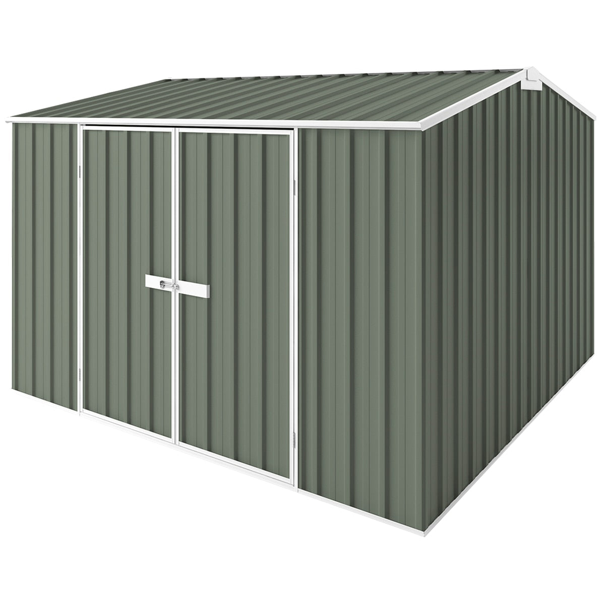 EasyShed Gable Roof 3 x 3M Mist Green - SuperSaverAU - view 1