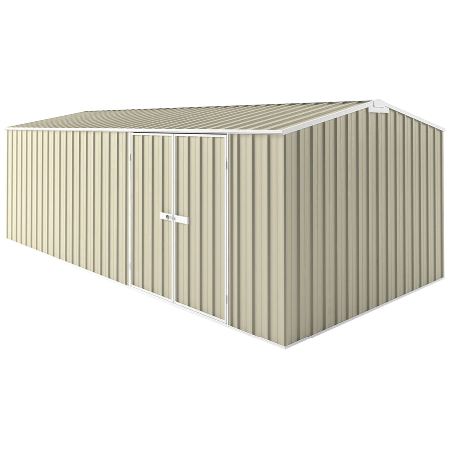 EasyShed Truss Roof 6 x 3M Smooth Cream - SuperSaverAU - view 1