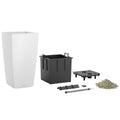 Lechuza Cubico Colour 30 Planter Slate