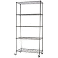 Trinity Basics 5 Tier Shelving Rack Black - SuperSaverAU - view 1