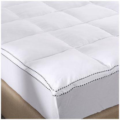 Royal Comfort 1000GSM Bamboo King Mattress Topper