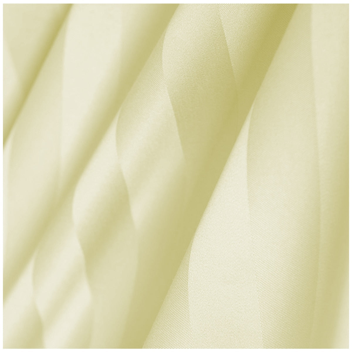 Ramesses 1200 Thread Count Cotton Sateen Stripe King Quilt Cover Set Cream
