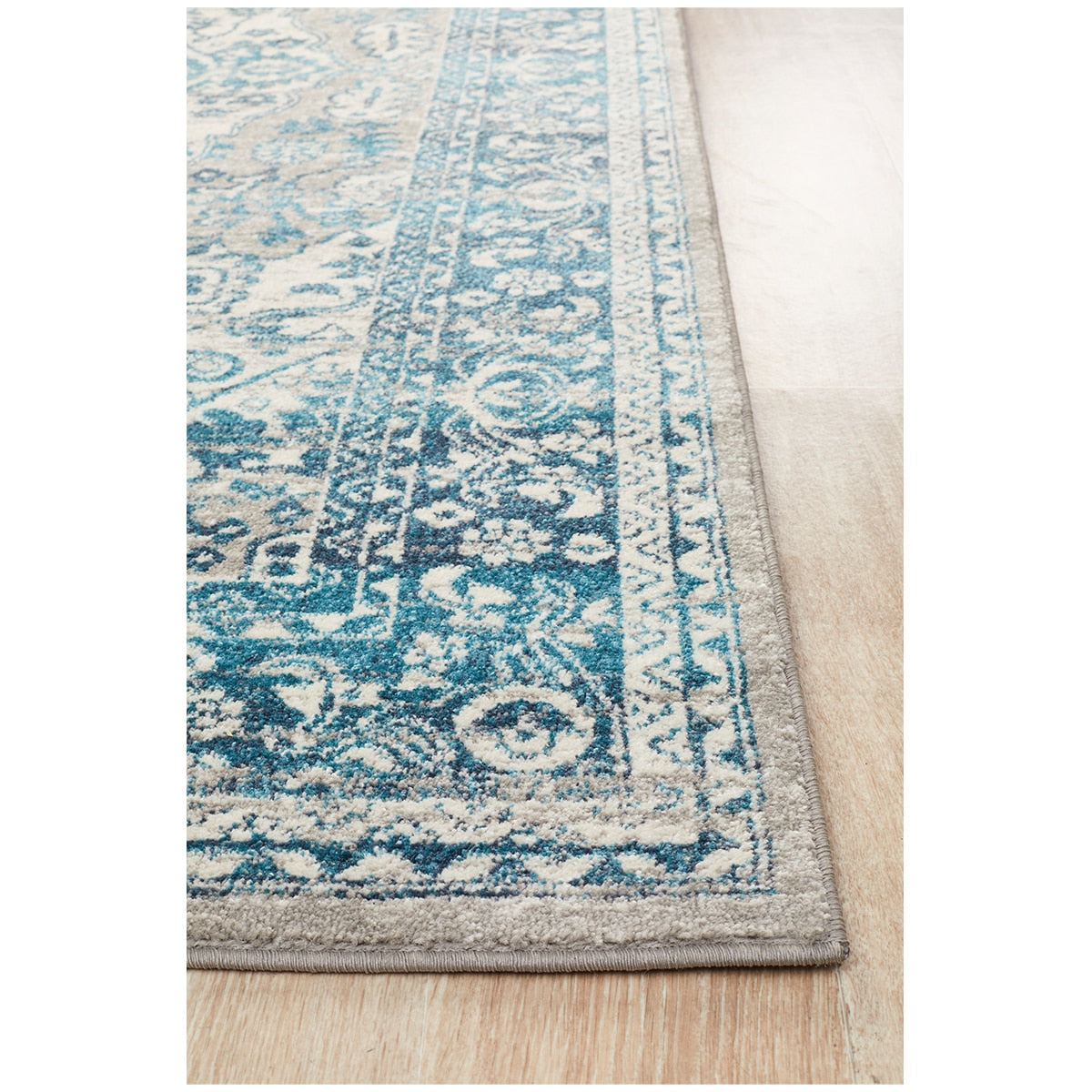 Rug Culture Babylon 207 Blue Indoor Rug 330 x 240cm - SuperSaverAU - view 4