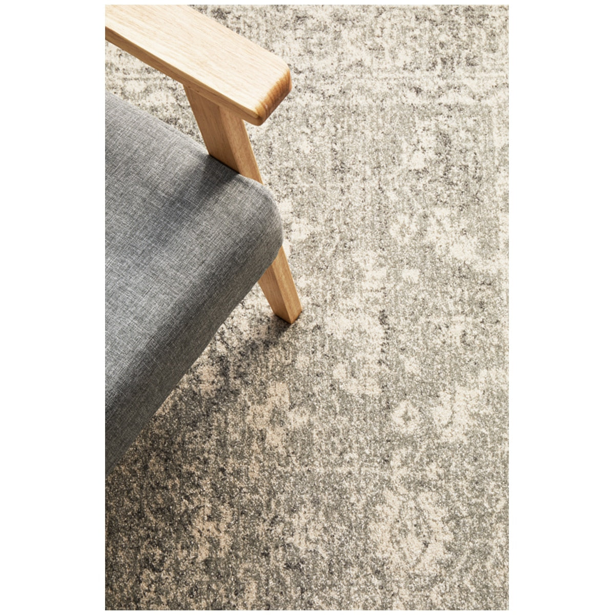 Rug Culture Evoke 252 Silver Indoor Rug 230 x 160cm - SuperSaverAU - view 9