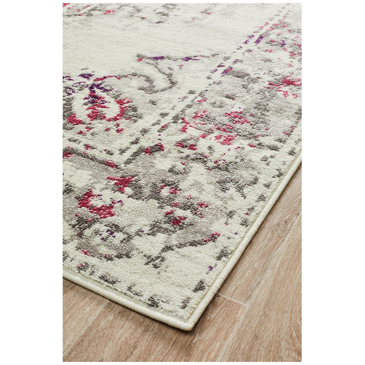 Rug Culture Metro 602 Pink Indoor Rug 330 x 240cm - SuperSaverAU - view 3