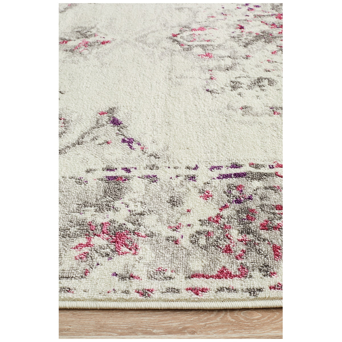 Rug Culture Metro 602 Pink Indoor Rug 400 x 300cm - SuperSaverAU - view 2