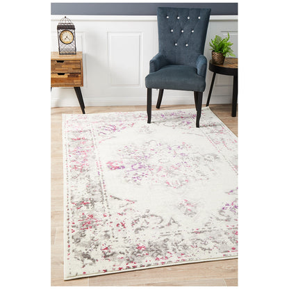 Rug Culture Metro 602 Pink Indoor Rug 400 x 300cm