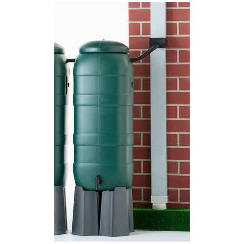 Maze 100L Rainwater Tank With Downpipe Diverter And Linking Kit