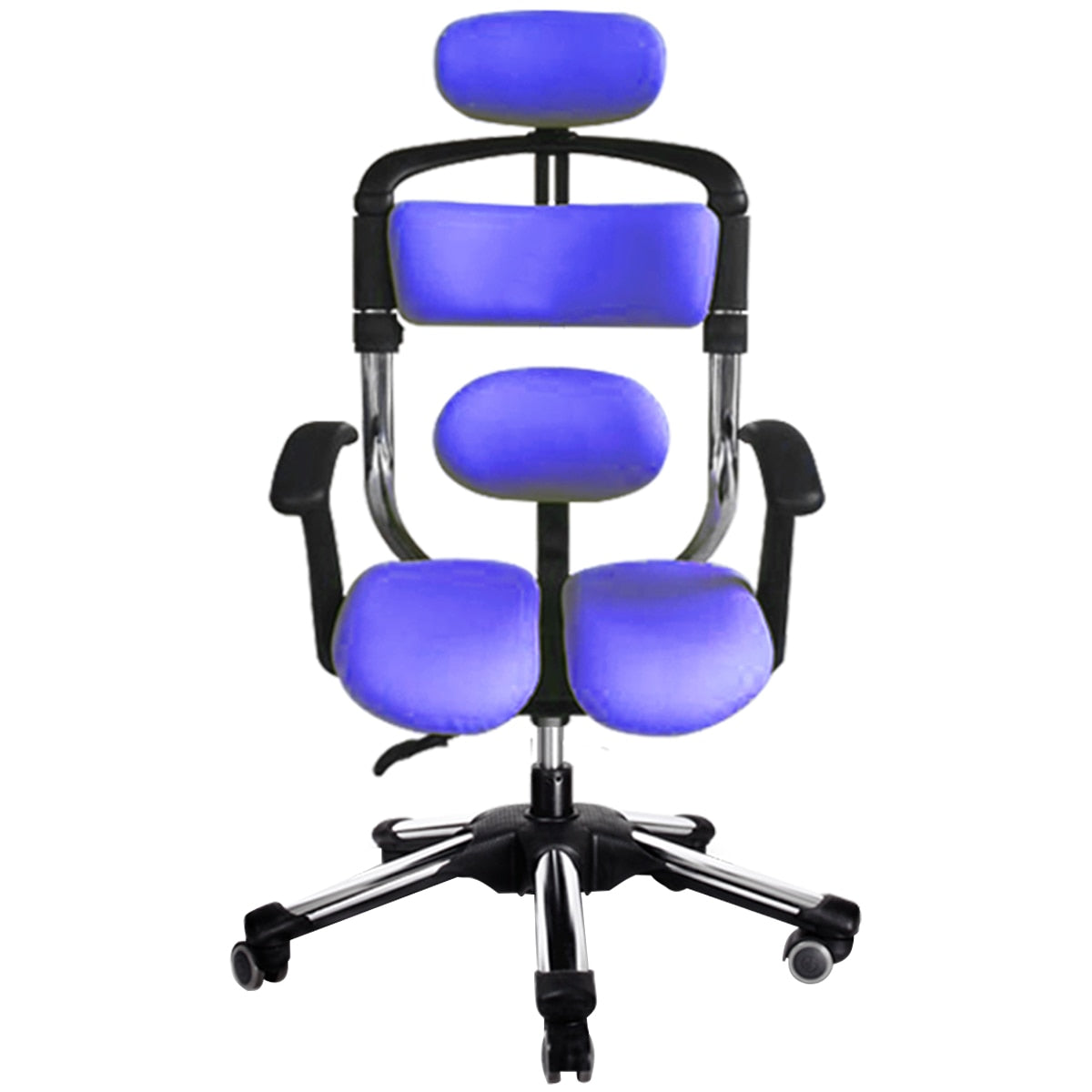 Hara C‑Type Folding Chair – Portable Outdoor Seat in Blue - SuperSaverAU - view 1