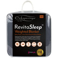 Onkaparinga 7kg Weighted Blanket Oatmeal, Hypoallergenic, Washable Cover - SuperSaverAU - view 2