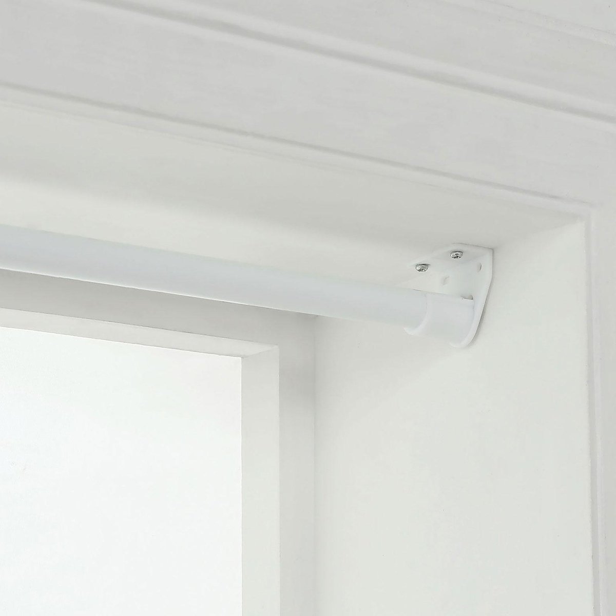 Windoware White Muslin Curtain Rod Bracket 2 Pack - Easy Installation - SuperSaverAU - view 5