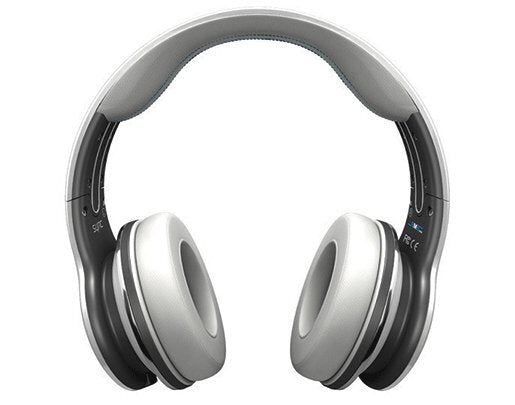 SMS Audio SYNC Wireless Over-Ear Headphones - Share With Up to 4 Users, Bass Boost, White - SMH002
