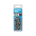 Pinnacle Hex Bolt and Nut - M6 x 25mm - Stainless Steel - 10 Pack - SuperSaverAU - view 2
