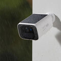 Eufy S220 SoloCam Solar Security Camera - 2K Video, IP67 Weatherproof, Human Detection, White - T8134C21
