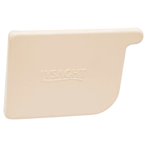 Colorbond 115mm LH Quad Gutter Stop End - Classic Cream - Steel - Easy Install - SuperSaverAU - view 1