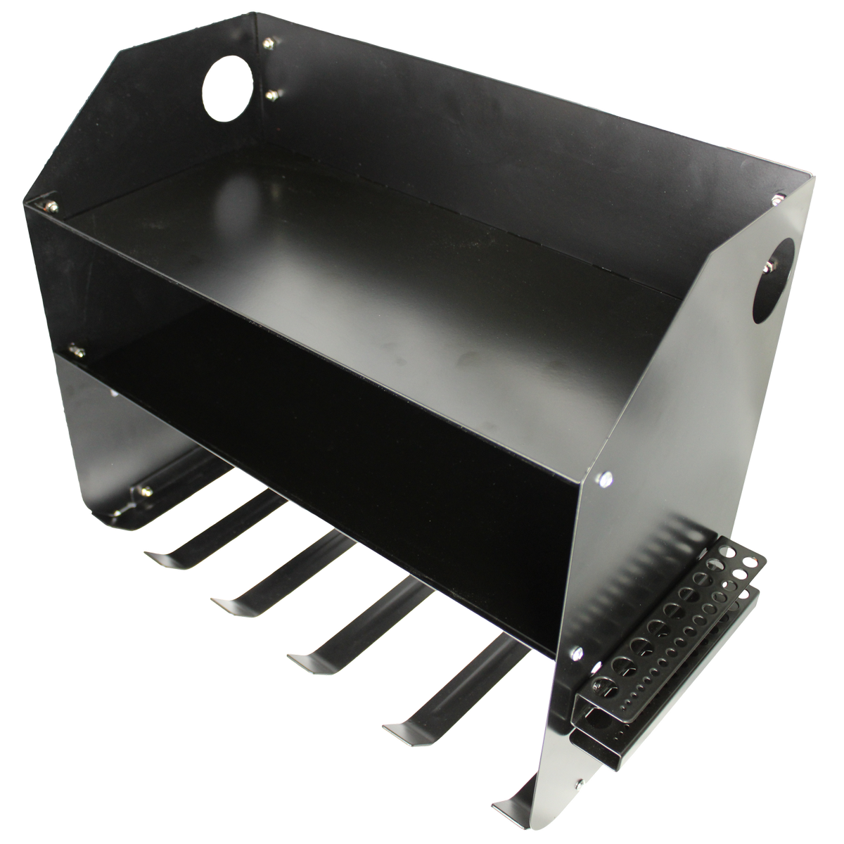 Storease Wall Storage System Power Tool Caddy - 5 Tool Capacity - Black - Wall-Mounted - SuperSaverAU - view 1