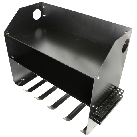 Storease Wall Storage System Power Tool Caddy - 5 Tool Capacity - Black - Wall-Mounted - SuperSaverAU - view 1