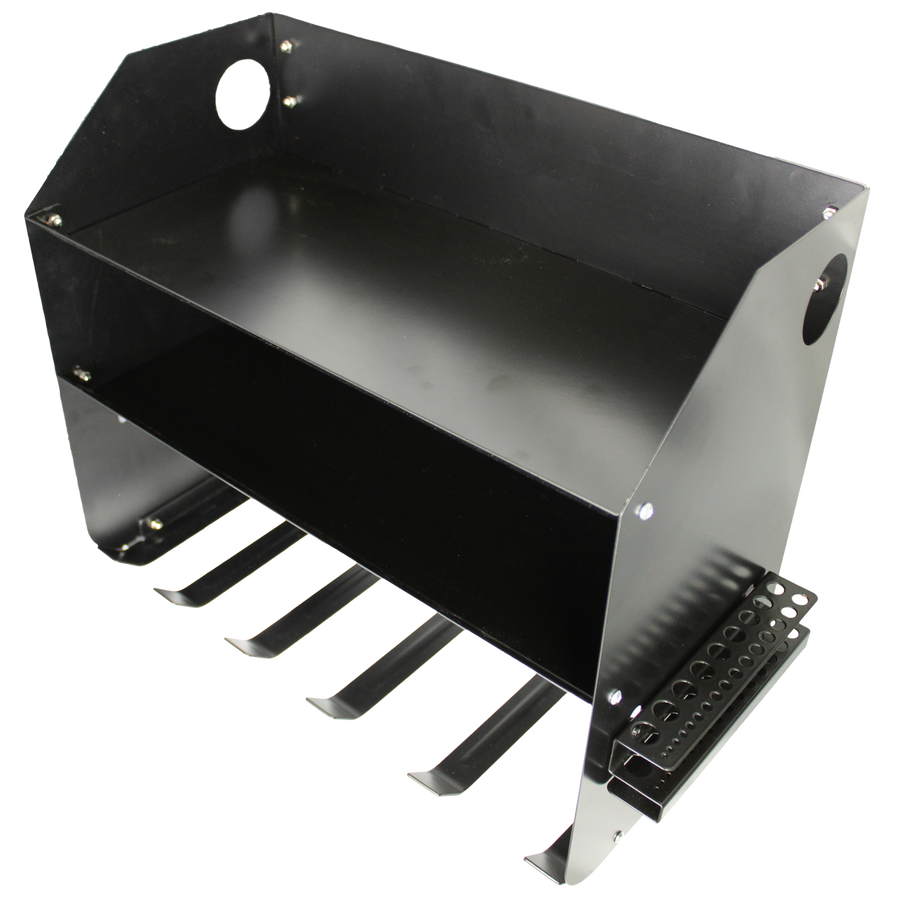 Storease Wall Storage System Power Tool Caddy - 5 Tool Capacity - Black - Wall-Mounted - SuperSaverAU - view 1