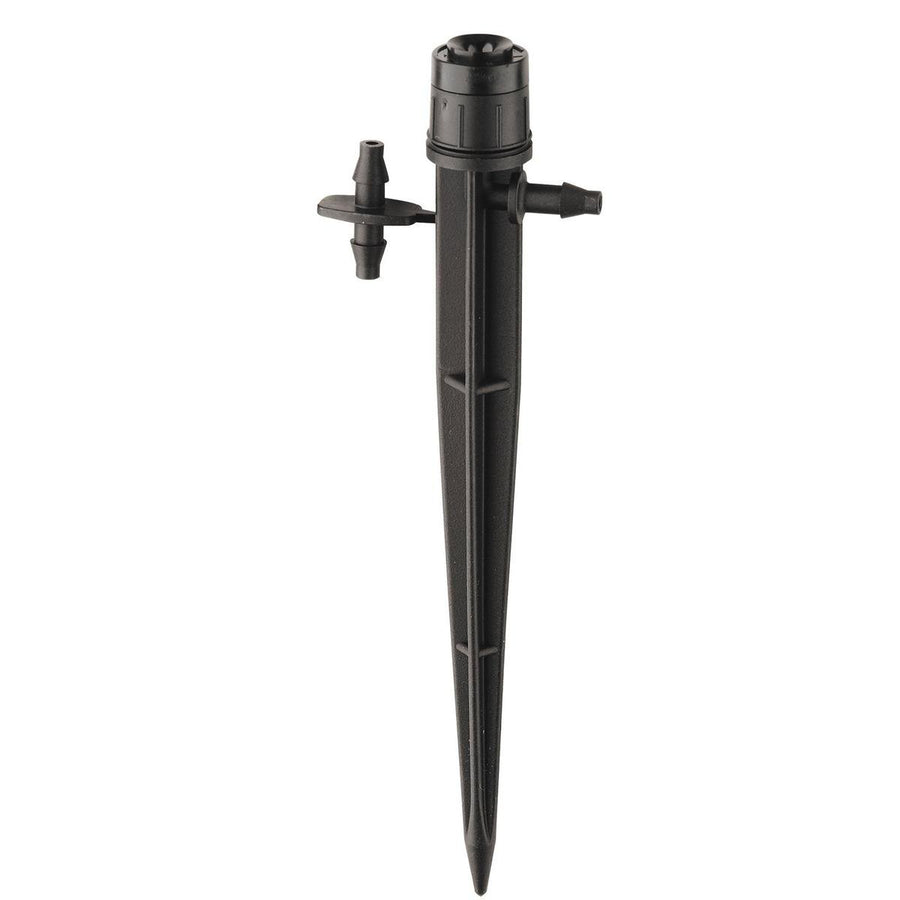 Pope Vortex 360 Spray Stake - Polypropylene - Adjustable Flow - Black - SuperSaverAU - view 1