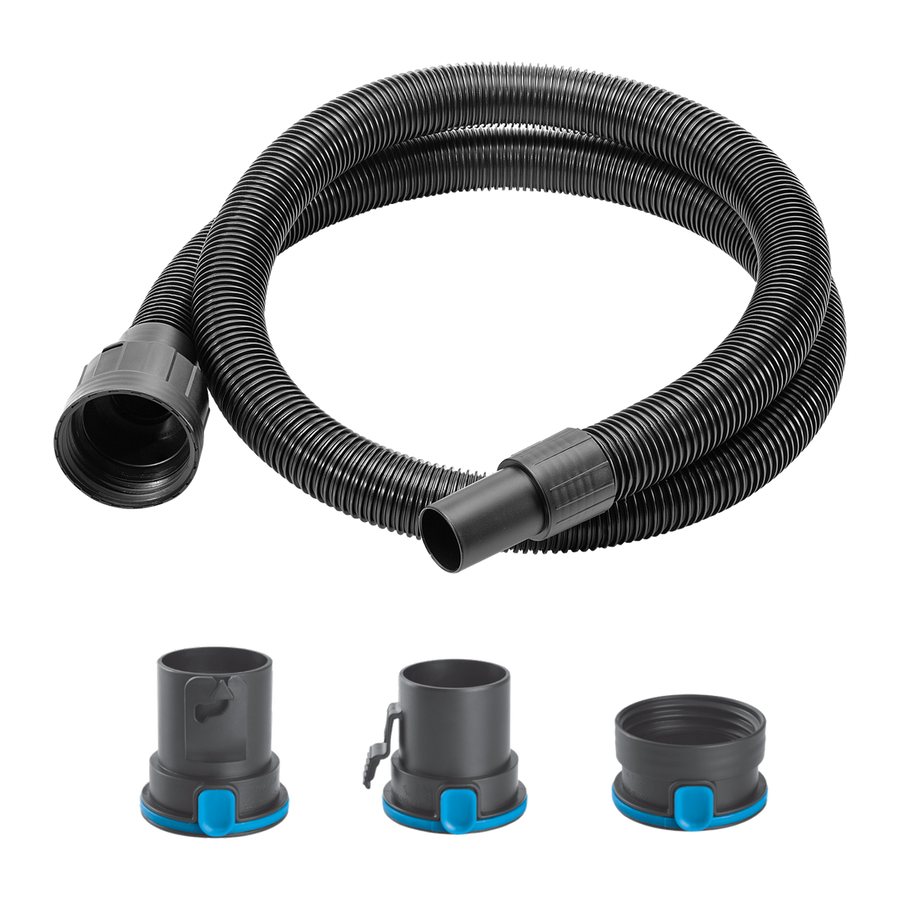 Powerfit Workshop Vacuum 2 5m Extension Replacement Hose - Black - Durable Flexibility - SuperSaverAU - view 1