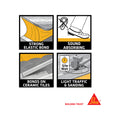 Sika SikaBond 600ml Polyurethane Timber Flooring Adhesive, Elastic & Sandable, Indoor