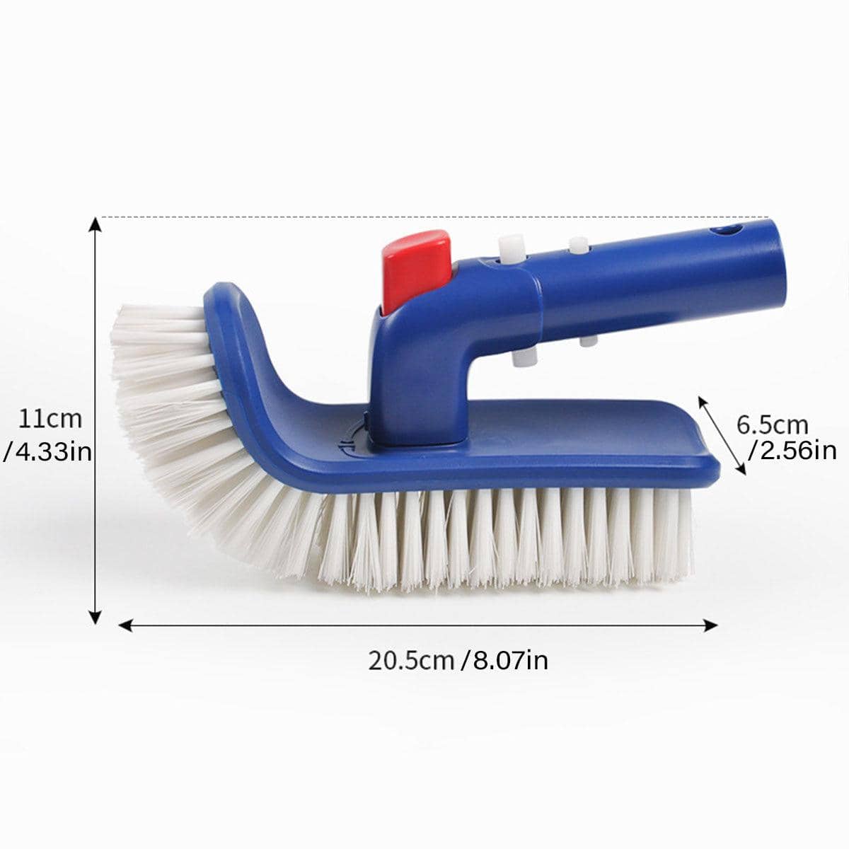 180 Degree Rotating Pool Cleaning Brush, Heavy Duty Swimming Pool Step Scrub Brush - view 3
